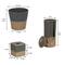 Household Essentials Wicker Bathroom Accessories Set